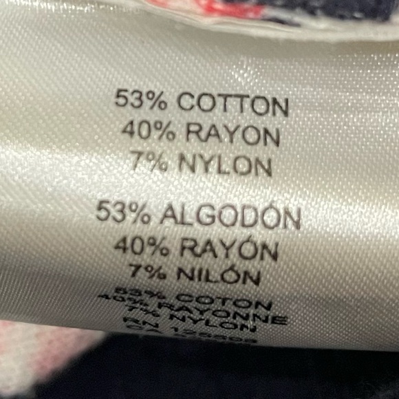 Ellen Tracy abstract patterned red and black cardigan / M / EUC - Picture 13 of 14